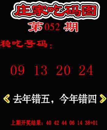 052期庄家吃码图[图]