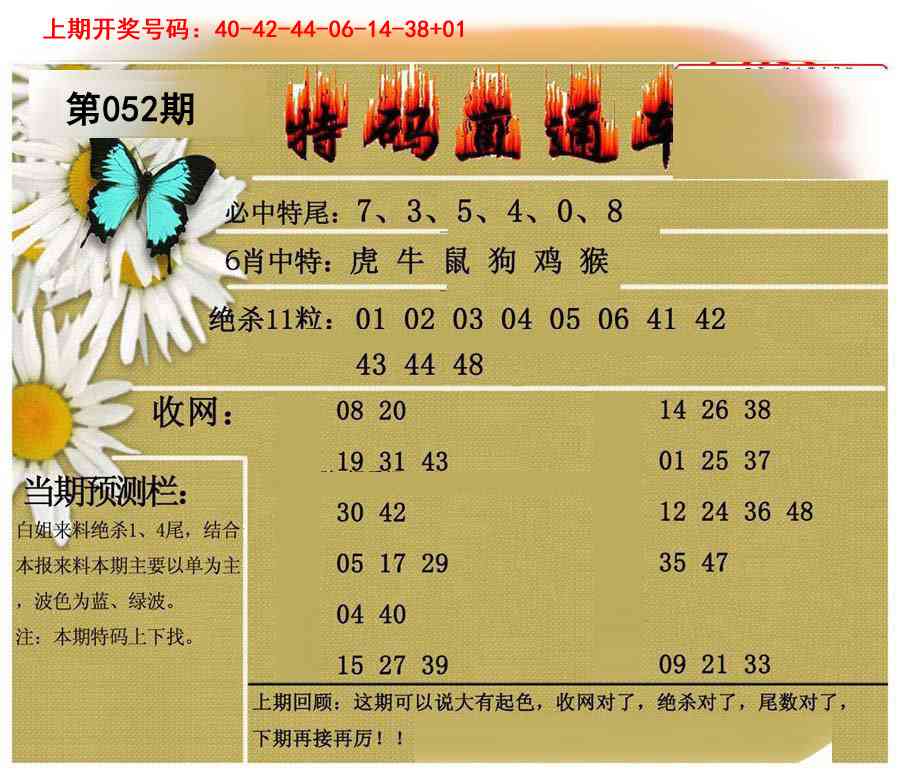 052期特码直通车[图]