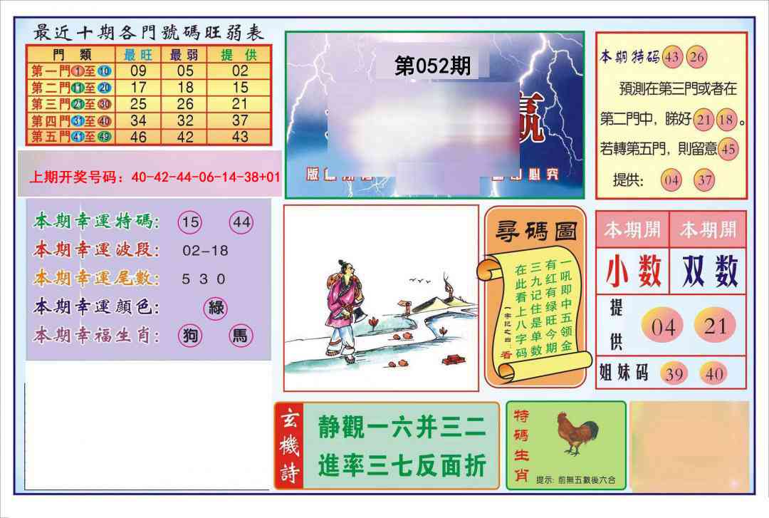 052期逢赌必羸[图]