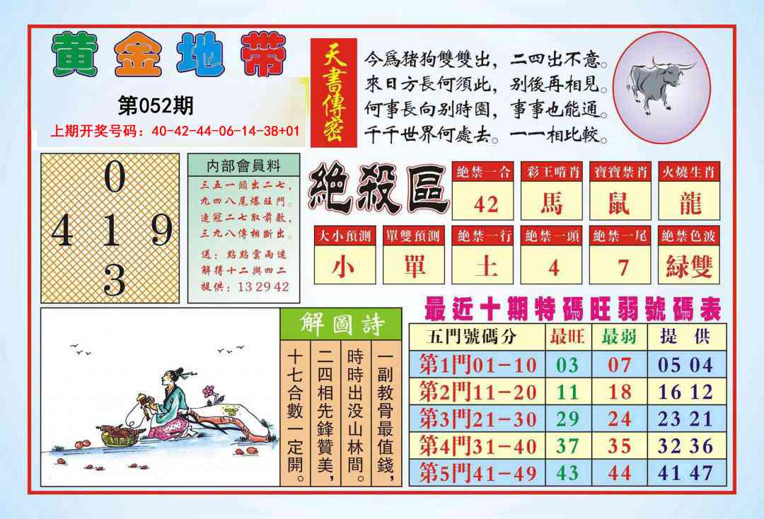 052期黄金地带[图]