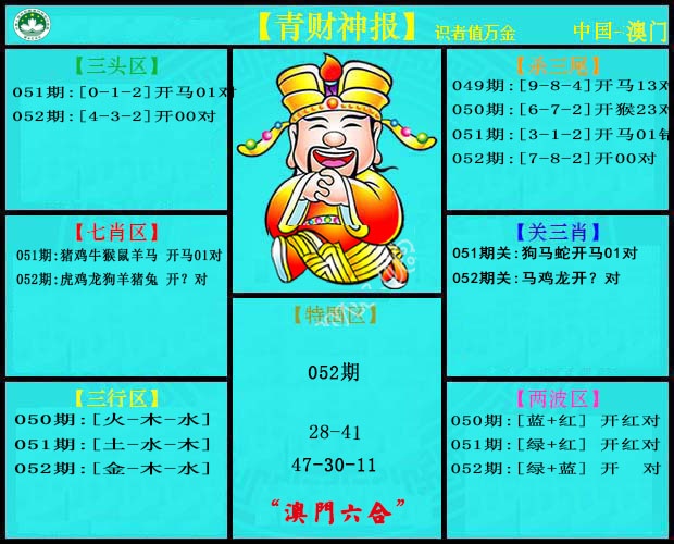 052期青财神[图]