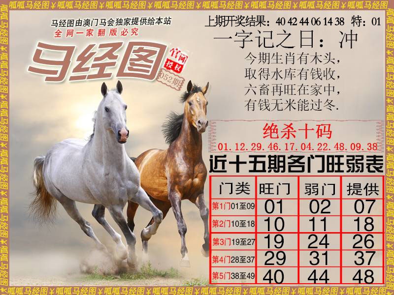 052期马经4[图]
