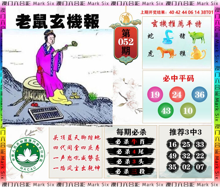 052期老鼠玄机报[图]