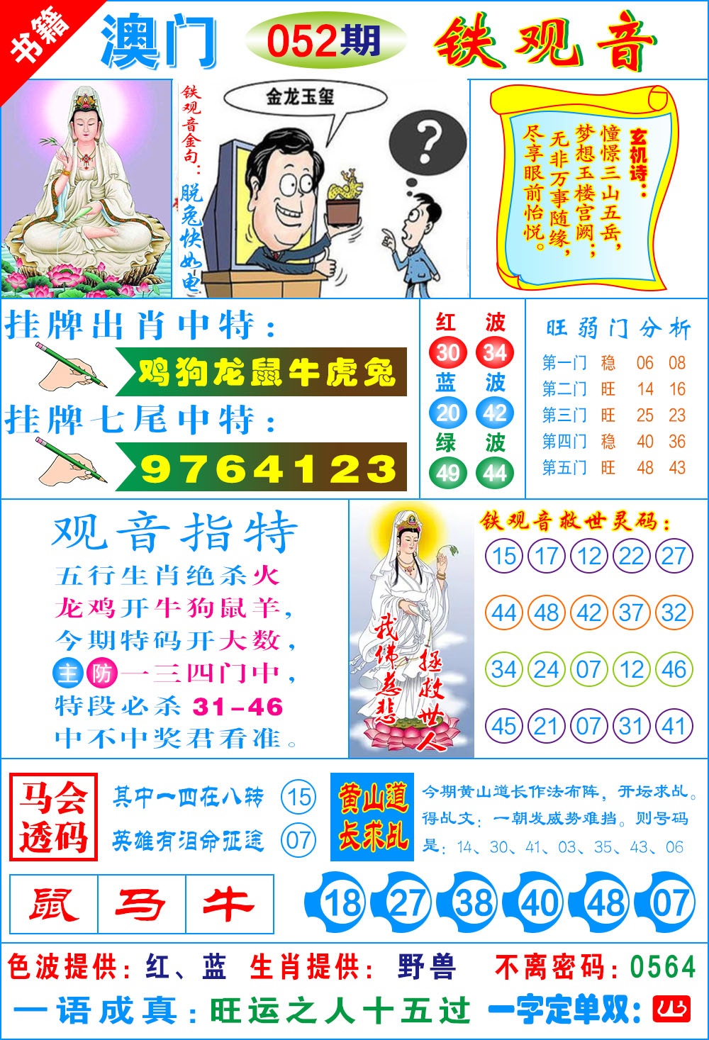 052期澳门铁观音[图]