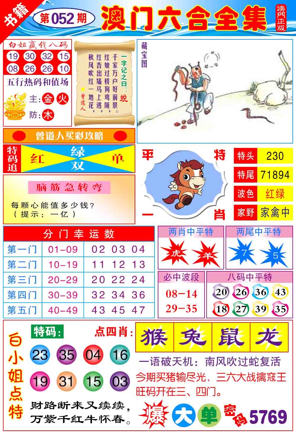 052期澳门全集六合[图]