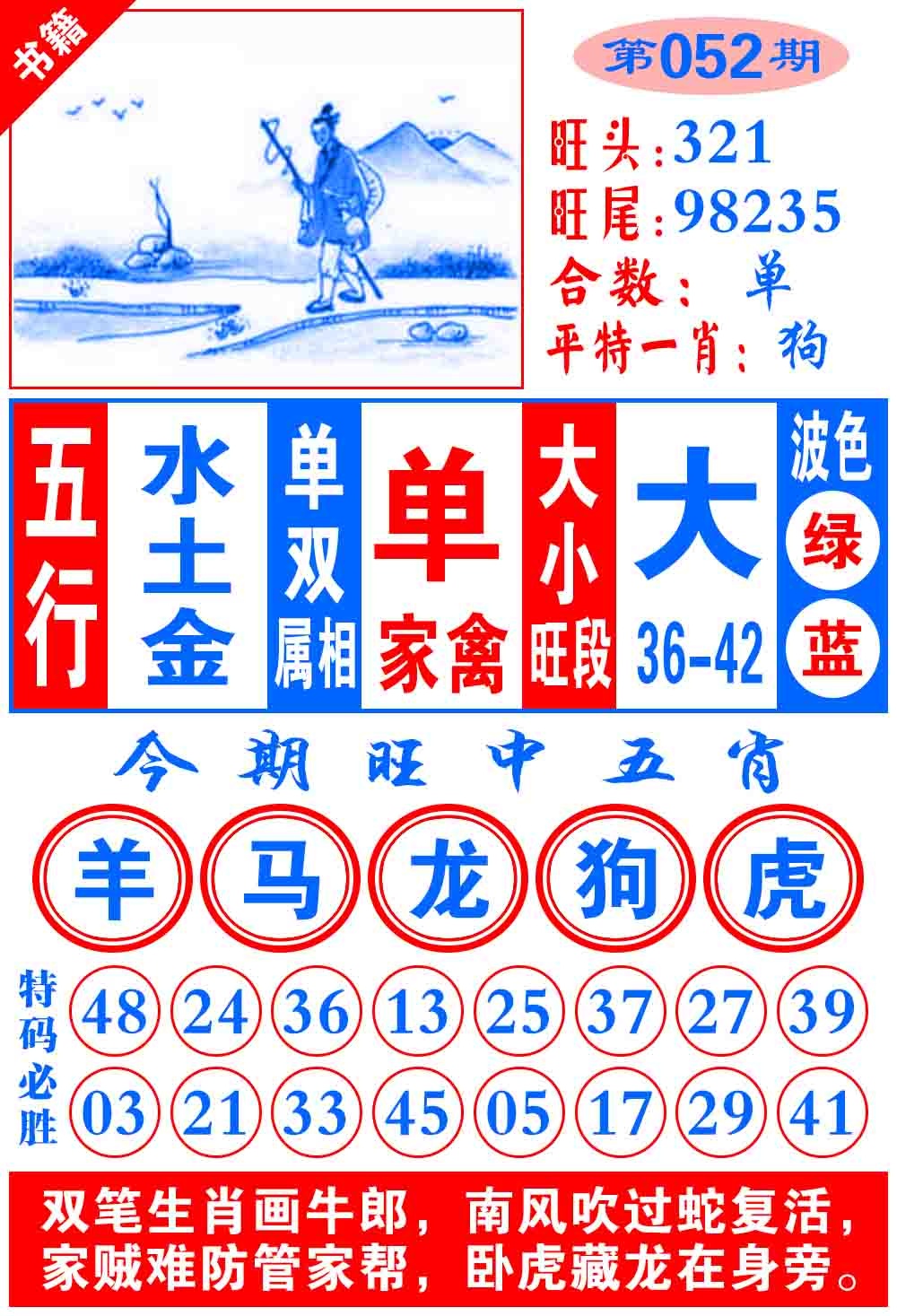 052期澳门全集心水[图]