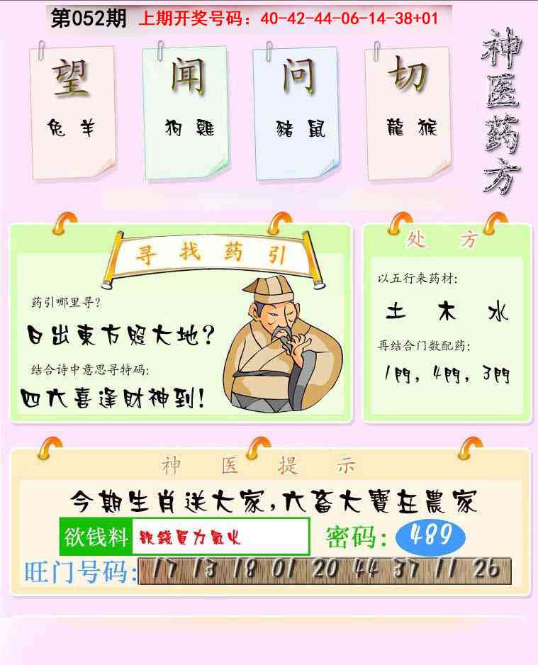 052期神医药方[图]