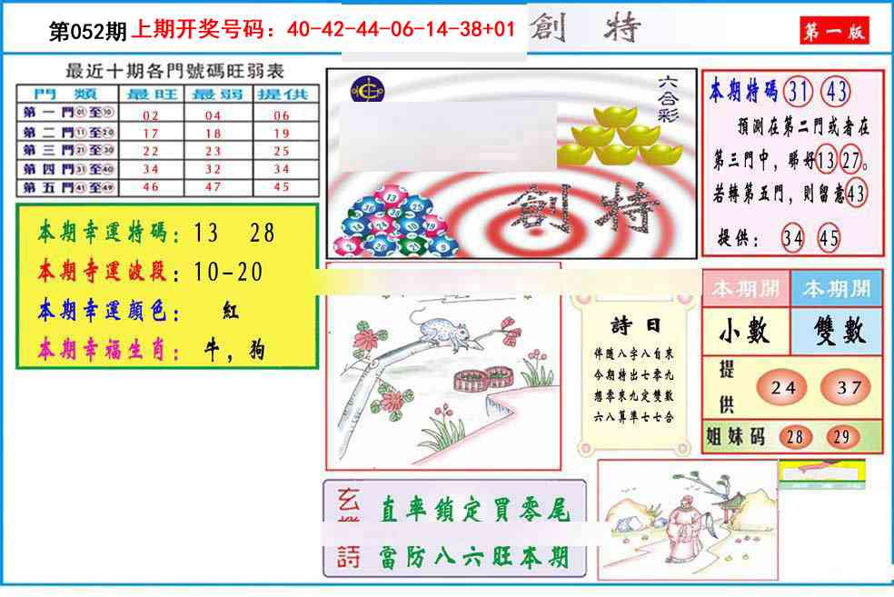 052期九龍创特A(推荐)[图]