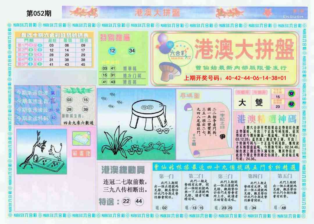 052期港澳大拼盘A[图]